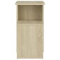 vidaXL Beistelltisch Sonoma-Eiche 36x30x56 cm Holzwerkstoff vidaXL Beistelltisch Sonoma-Eiche 36x30x56 cm Holzwerkstoff