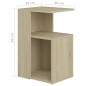 vidaXL Beistelltisch Sonoma-Eiche 36x30x56 cm Holzwerkstoff vidaXL Beistelltisch Sonoma-Eiche 36x30x56 cm Holzwerkstoff
