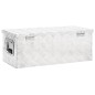vidaXL Aufbewahrungsbox Silbern 70x31x27 cm Aluminium vidaXL Aufbewahrungsbox Silbern 70x31x27 cm Aluminium