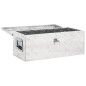 vidaXL Aufbewahrungsbox Silbern 70x31x27 cm Aluminium vidaXL Aufbewahrungsbox Silbern 70x31x27 cm Aluminium