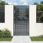 vidaXL Gartentor Anthrazit 105x250 cm Stahl vidaXL Gartentor Anthrazit 105x250 cm Stahl