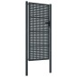 vidaXL Gartentor Anthrazit 105x250 cm Stahl vidaXL Gartentor Anthrazit 105x250 cm Stahl