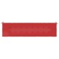 Gartenbank-Auflage Rot 150x50x3 cm Oxford-Gewebe Gartenbank-Auflage Rot 150x50x3 cm Oxford-Gewebe