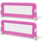 vidaXL Kleinkind Bettschutzgitter 2 Stk. Rosa 102x42 cm vidaXL Kleinkind Bettschutzgitter 2 Stk. Rosa 102x42 cm