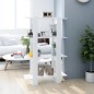 vidaXL Bücherregal/Raumteiler Weiß 80x30x123,5 cm vidaXL Bücherregal/Raumteiler Weiß 80x30x123,5 cm