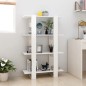 vidaXL Bücherregal/Raumteiler Weiß 80x30x123,5 cm vidaXL Bücherregal/Raumteiler Weiß 80x30x123,5 cm