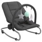 vidaXL Babywippe Anthrazit Stahl vidaXL Babywippe Anthrazit Stahl