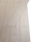 vidaXL PVC Laminat Dielen Selbstklebend 5,02 m² 2 mm Eiche Klassisch Weiß vidaXL PVC Laminat Dielen Selbstklebend 5,02 m² 2 mm Eiche Klassisch Weiß