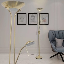 vidaXL Stehleuchte Dimmbar LED 23 W