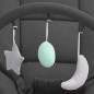 vidaXL Babywippe Anthrazit Stahl vidaXL Babywippe Anthrazit Stahl