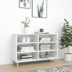 vidaXL Sideboard Hochglanz-Weiß 103,5x35x70 cm Holzwerkstoff