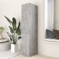 vidaXL Apothekerschrank Betongrau 30x42,5x150 cm Holzwerkstoff vidaXL Apothekerschrank Betongrau 30x42,5x150 cm Holzwerkstoff