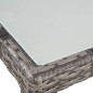 vidaXL 9-tlg. Garten-Essgruppe mit Auflagen Poly Rattan Grau vidaXL 9-tlg. Garten-Essgruppe mit Auflagen Poly Rattan Grau