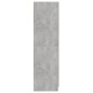 vidaXL Apothekerschrank Betongrau 30x42,5x150 cm Holzwerkstoff vidaXL Apothekerschrank Betongrau 30x42,5x150 cm Holzwerkstoff