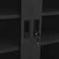 vidaXL Büroschrank mit Pflanzkasten Anthrazit 90x40x128 cm Stahl vidaXL Büroschrank mit Pflanzkasten Anthrazit 90x40x128 cm Stahl