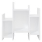 vidaXL Regalschrank Weiß 60x26x60 cm Holzwerkstoff vidaXL Regalschrank Weiß 60x26x60 cm Holzwerkstoff