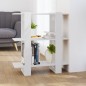 vidaXL Bücherregal/Raumteiler Weiß 80x30x87 cm vidaXL Bücherregal/Raumteiler Weiß 80x30x87 cm
