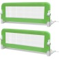 vidaXL Kleinkind-Bettschutzgitter 2 Stk. Grün 102x42 cm vidaXL Kleinkind-Bettschutzgitter 2 Stk. Grün 102x42 cm