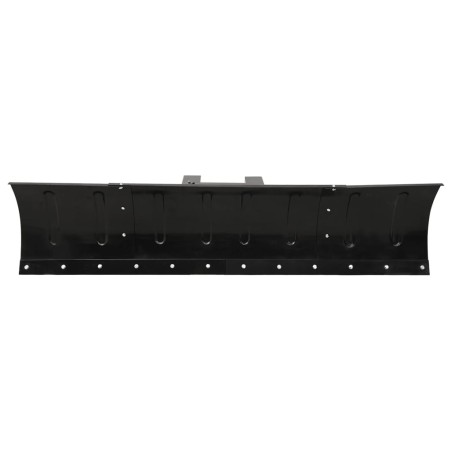 vidaXL Schneeschild für Gabelstapler 200x48 cm Schwarz