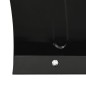vidaXL Schneeschild für Gabelstapler 200x48 cm Schwarz vidaXL Schneeschild für Gabelstapler 200x48 cm Schwarz