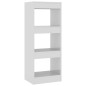 vidaXL Bücherregal/Raumteiler Hochglanz-Weiß 40x30x103cm Holzwerkstoff vidaXL Bücherregal/Raumteiler Hochglanz-Weiß 40x30x103cm Holzwerkstoff