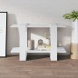 vidaXL Bücherregal/Raumteiler Weiß 80x30x51 cm vidaXL Bücherregal/Raumteiler Weiß 80x30x51 cm