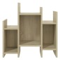 vidaXL Regalschrank Sonoma-Eiche 60x26x60 cm Holzwerkstoff vidaXL Regalschrank Sonoma-Eiche 60x26x60 cm Holzwerkstoff