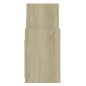 vidaXL Regalschrank Sonoma-Eiche 60x26x60 cm Holzwerkstoff vidaXL Regalschrank Sonoma-Eiche 60x26x60 cm Holzwerkstoff