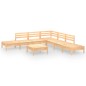 vidaXL 8-tlg. Garten-Lounge-Set Massivholz Kiefer vidaXL 8-tlg. Garten-Lounge-Set Massivholz Kiefer