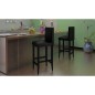 vidaXL Barshocker 4 Stk. Schwarz Kunstleder vidaXL Barshocker 4 Stk. Schwarz Kunstleder