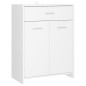 vidaXL Badezimmerschrank Weiß 60x33x80 cm Holzwerkstoff vidaXL Badezimmerschrank Weiß 60x33x80 cm Holzwerkstoff