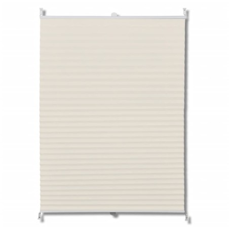 Plissee Faltrollo Rollo Plisseerollo 70x125cm Creme