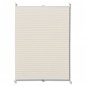 Plissee Faltrollo Rollo Plisseerollo 70x125cm Creme Plissee Faltrollo Rollo Plisseerollo 70x125cm Creme
