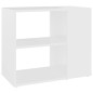 vidaXL Beistelltisch Weiß 60x30x50 cm Holzwerkstoff vidaXL Beistelltisch Weiß 60x30x50 cm Holzwerkstoff