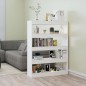 vidaXL Bücherregal/Raumteiler Weiß 100x30x135 cm vidaXL Bücherregal/Raumteiler Weiß 100x30x135 cm