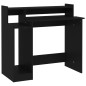 vidaXL Schreibtisch mit LEDs Schwarz 97x45x90 cm Holzwerkstoff vidaXL Schreibtisch mit LEDs Schwarz 97x45x90 cm Holzwerkstoff