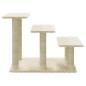 vidaXL Kratzbaum mit Sisal-Kratzsäulen Creme 50,5 cm vidaXL Kratzbaum mit Sisal-Kratzsäulen Creme 50,5 cm