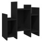 vidaXL Regalschrank Schwarz 60x26x60 cm Holzwerkstoff vidaXL Regalschrank Schwarz 60x26x60 cm Holzwerkstoff