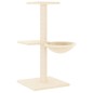 vidaXL Kratzbaum mit Sisal-Kratzsäulen Creme 72 cm vidaXL Kratzbaum mit Sisal-Kratzsäulen Creme 72 cm