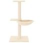 vidaXL Kratzbaum mit Sisal-Kratzsäulen Creme 72 cm vidaXL Kratzbaum mit Sisal-Kratzsäulen Creme 72 cm