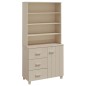 vidaXL Highboard HAMAR Massivholz Kiefer Honigbraun vidaXL Highboard HAMAR Massivholz Kiefer Honigbraun