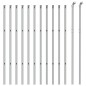 vidaXL Maschendrahtzaun Silbern 1x25 m vidaXL Maschendrahtzaun Silbern 1x25 m