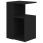 vidaXL Beistelltisch Schwarz 36x30x56 cm Holzwerkstoff vidaXL Beistelltisch Schwarz 36x30x56 cm Holzwerkstoff