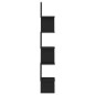 vidaXL Wand-Eckregal Schwarz 20x20x127,5 cm Holzwerkstoff vidaXL Wand-Eckregal Schwarz 20x20x127,5 cm Holzwerkstoff