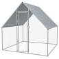 vidaXL Outdoor-Hühnerkäfig 2x2x1,92 m Verzinkter Stahl vidaXL Outdoor-Hühnerkäfig 2x2x1,92 m Verzinkter Stahl