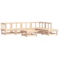 vidaXL 7-tlg. Garten-Lounge-Set mit Kissen Massivholz vidaXL 7-tlg. Garten-Lounge-Set mit Kissen Massivholz