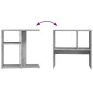vidaXL Beistelltisch Betongrau 50x30x50 cm Holzwerkstoff vidaXL Beistelltisch Betongrau 50x30x50 cm Holzwerkstoff