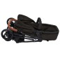 2-in-1 Kinderwagen Anthrazit und Schwarz Stahl 2-in-1 Kinderwagen Anthrazit und Schwarz Stahl