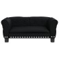 vidaXL Hundebett Schwarz 70x45x30 cm Kunstleder vidaXL Hundebett Schwarz 70x45x30 cm Kunstleder