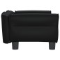 vidaXL Hundebett Schwarz 70x45x30 cm Kunstleder vidaXL Hundebett Schwarz 70x45x30 cm Kunstleder